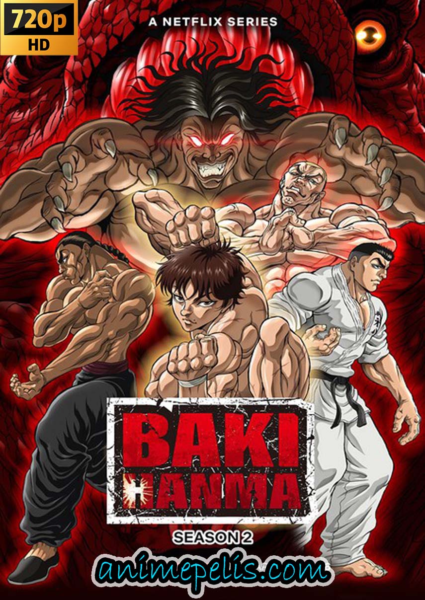 DESCARGAR BAKI HANMA: SON OF OGRE [TEMPORADA 2] [PARTE 1] [AUDIO LATINO] [HD 720P] [MEDIAFIRE | UPTOBOX]