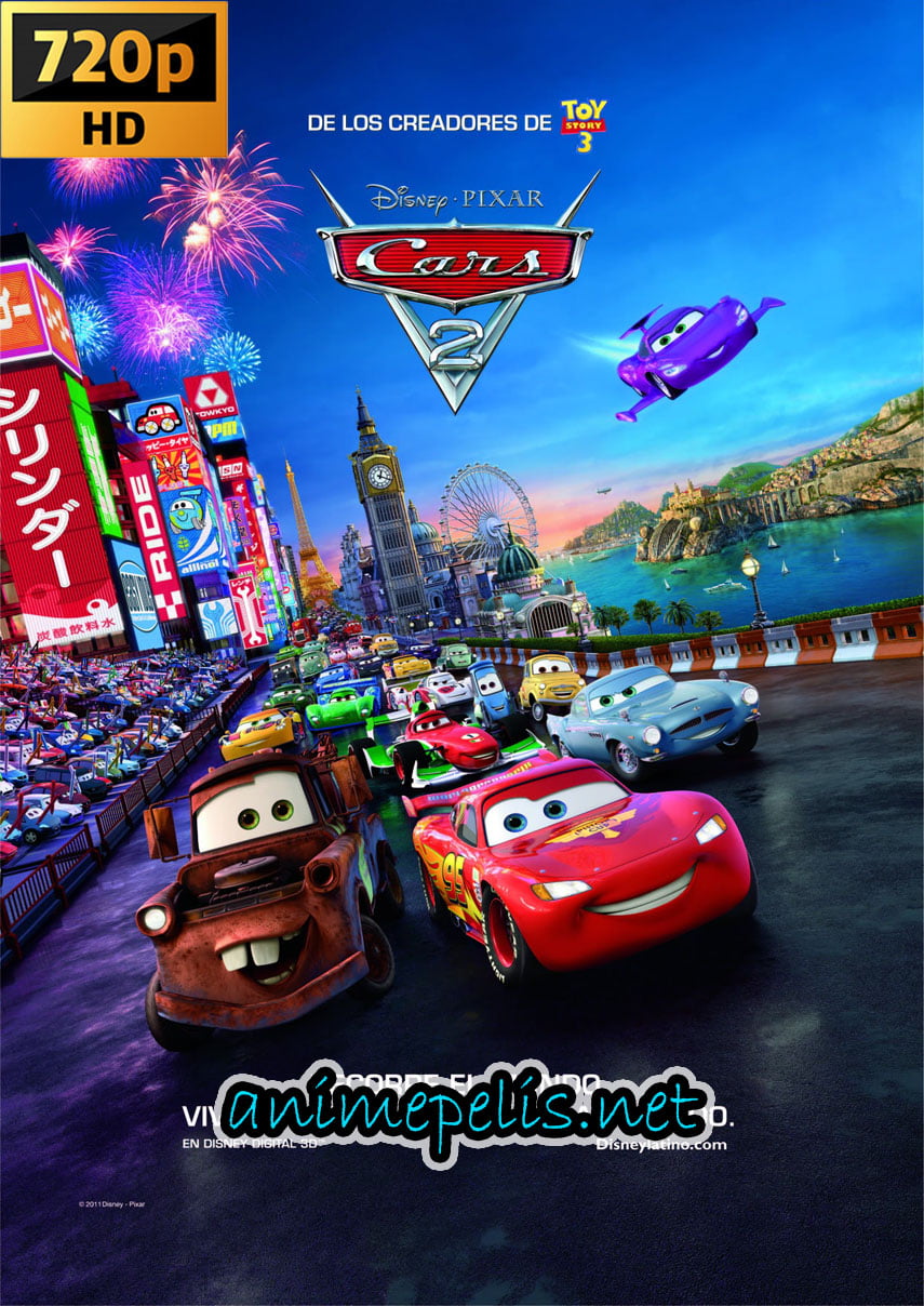 DESCARGAR CARS 2 [ESPAÑOL LATINO] [BLURAY HD 720P] [MEDIAFIRE | GOOGLE DRIVE]