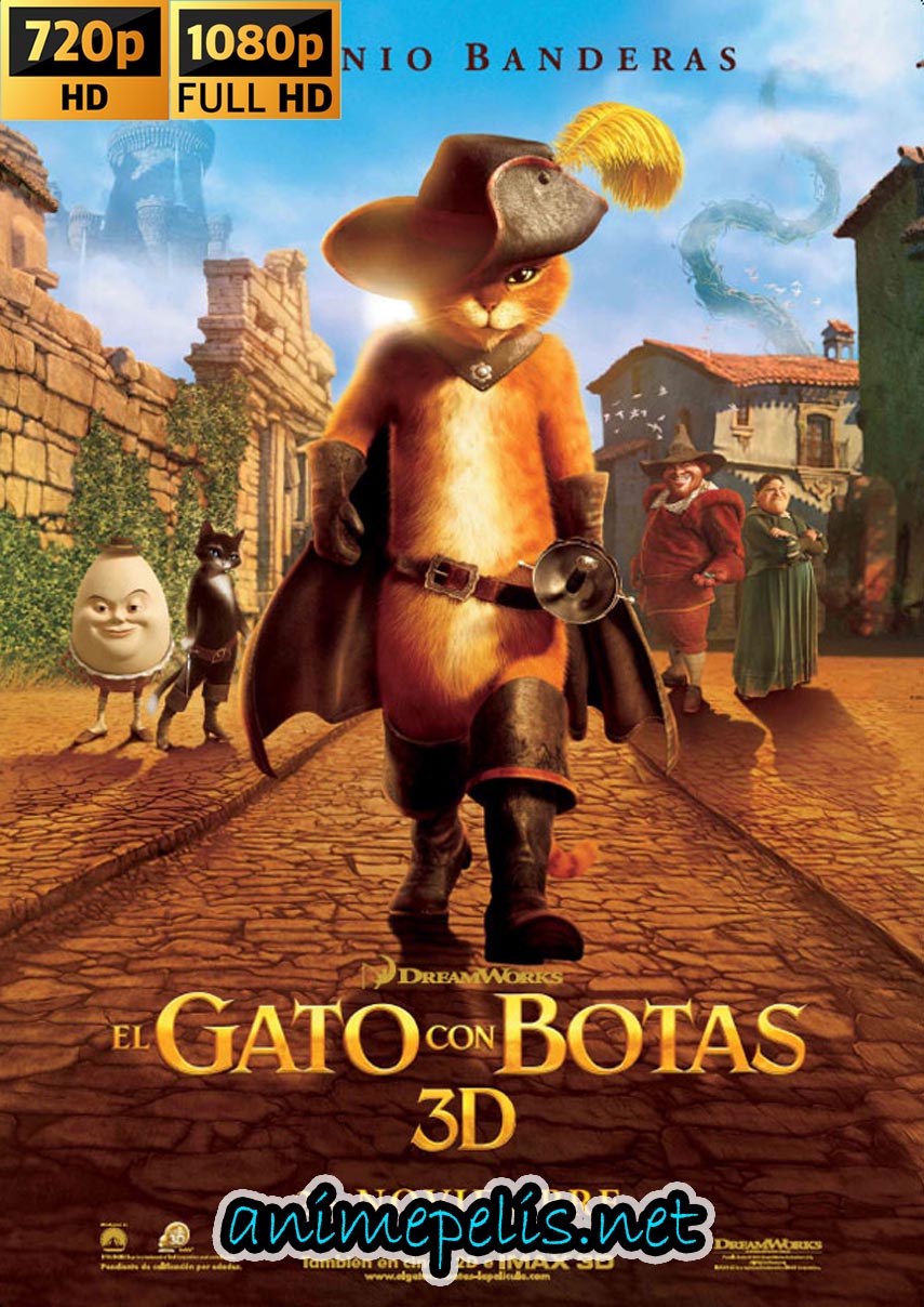 Descargar GATO CON BOTAS (2011) [HD 720P] [MEDIAFIRE | UPTOBOX]