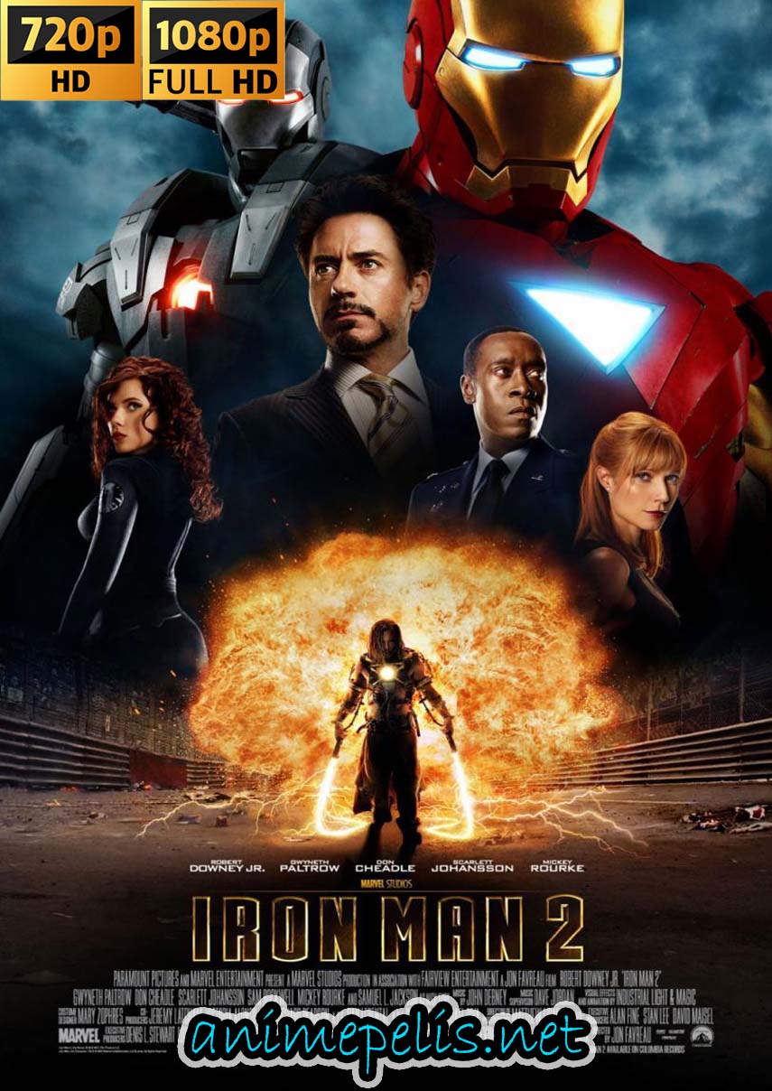 Descargar IRON MAN 2 (2010) [HD 720P] [MEDIAFIRE | UPTOBOX]