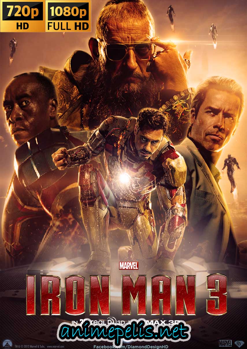 Descargar IRON MAN 3 (2013) [HD 720P] [MEDIAFIRE | UPTOBOX]