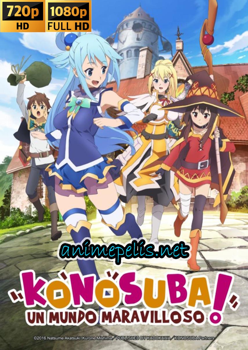 Descargar KONOSUBA [TEMPORADA 1] [ESPAÑOL LATINO] [HD 720P] [MEDIAFIRE | UPTOBOX]