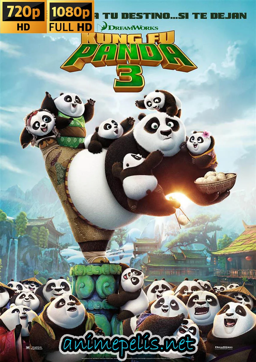 Descargar KUNG FU PANDA 3 audio [LATINO] calidad [HD 720P] por [MEDIAFIRE | FIRELOAD]