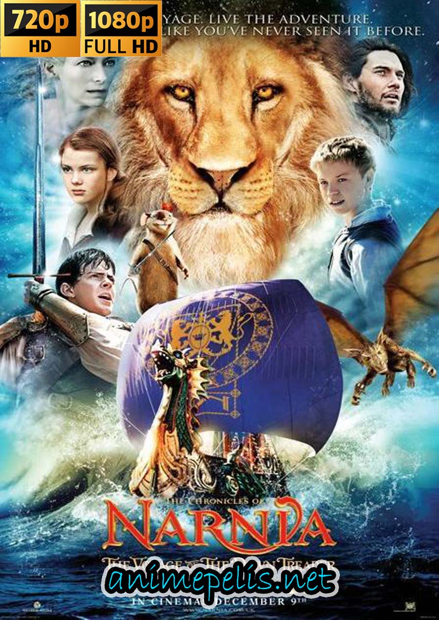 Descargar LAS CRÓNICAS DE NARNIA: LA TRAVESÍA DEL VIAJERO DEL ALBA (2010) [HD 720P] [MEDIAFIRE | UPTOBOX]