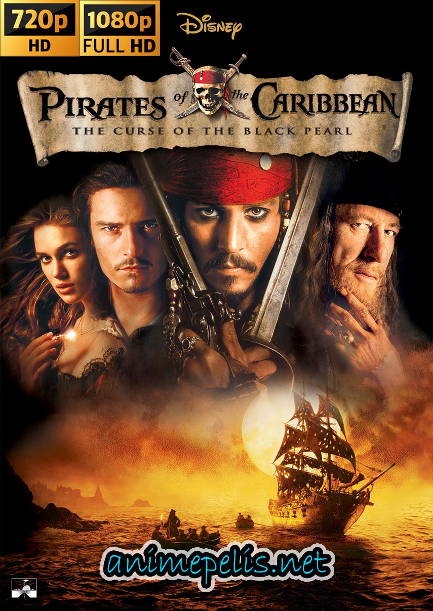 Descargar PIRATAS DEL CARIBE: LA MALDICIÓN DEL PERLA NEGRA (2003) [HD 720P] [MEDIAFIRE | UPTOBOX]