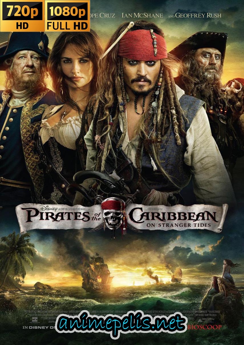 Descargar PIRATAS DEL CARIBE: NAVEGANDO AGUAS MISTERIOSAS (2011) [HD 720P] [MEDIAFIRE | UPTOBOX]