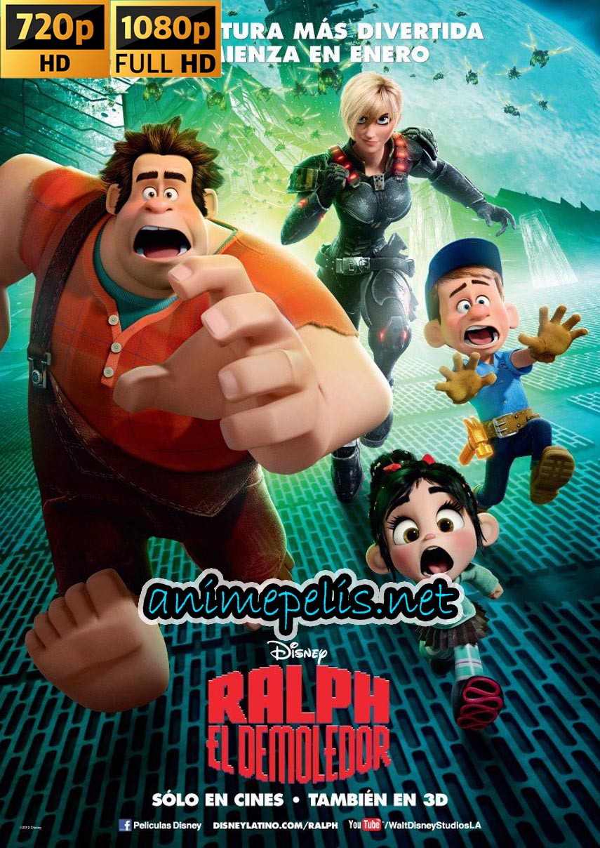 Descargar RALPH, EL DEMOLEDOR (2012) [HD 720P] [MEDIAFIRE | UPTOBOX]