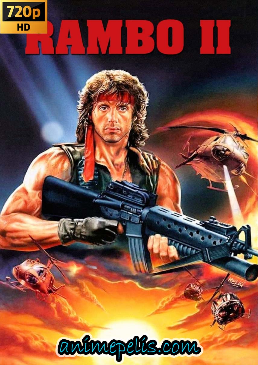 Descargar RAMBO 2 (1985) [HD 720P] [MEDIAFIRE | UPTOBOX]