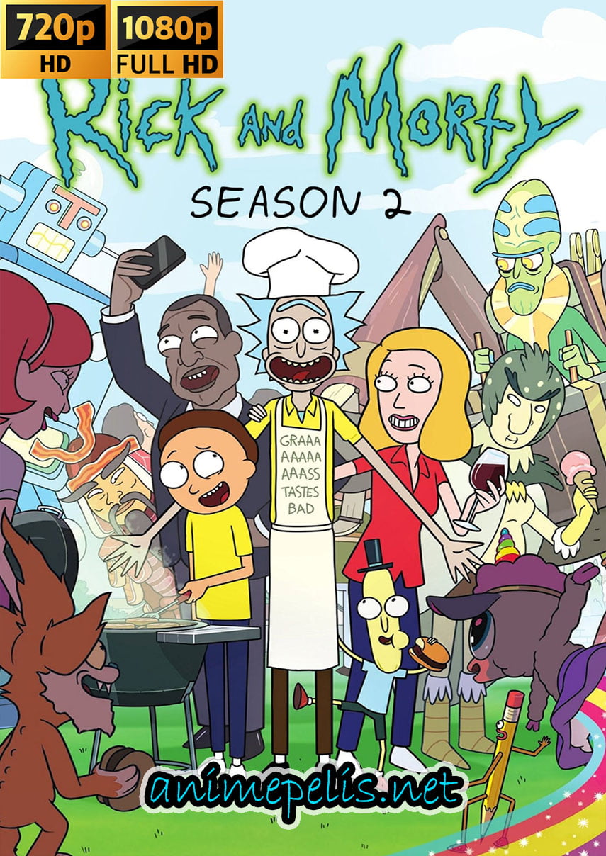 DESCARGAR RICK Y MORTY TEMPORADA 2 [AUDIO LATINO] [HD 720P | FULL HD 1080P] [MEDIAFIRE] [GOOGLE DRIVE]