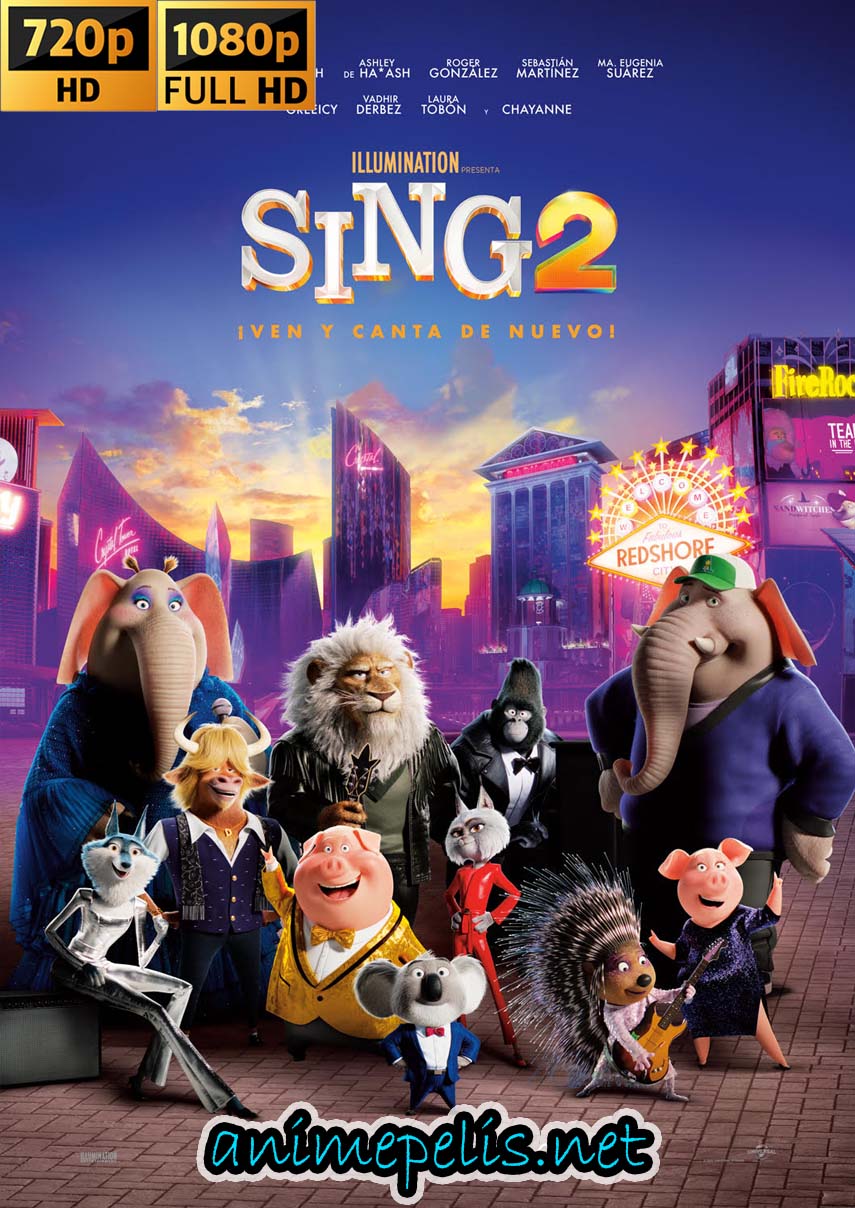 Descargar SING 2: ¡VEN Y CANTA DE NUEVO! (2021) por [MEDIAFIRE | UPTOBOX]