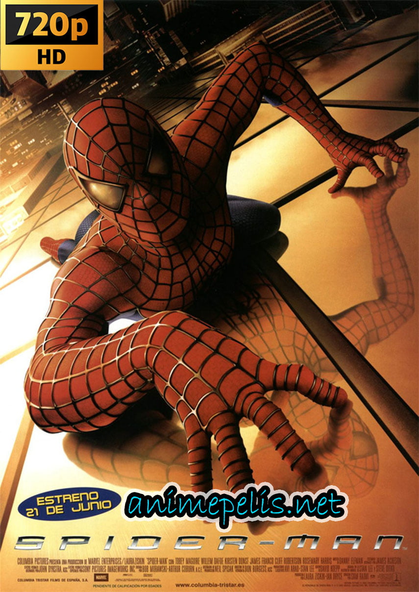 DESCARGAR SPIDER-MAN 1 [ESPAÑOL LATINO] [BLURAY HD 720P] [MEDIAFIRE | GOOGLE DRIVE]