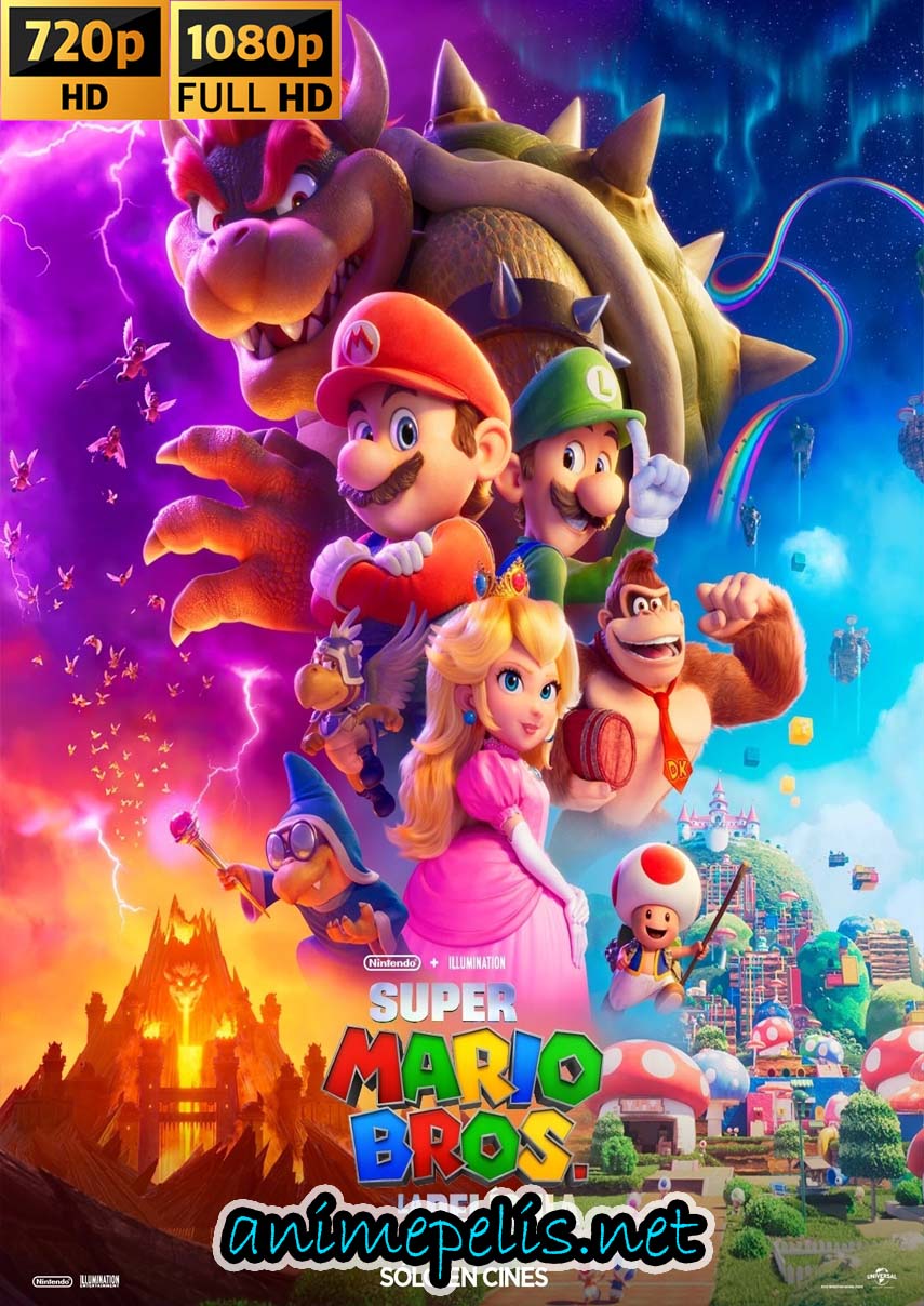 Descargar SUPER MARIO BROS. LA PELÍCULA (2023) [HD 720P] [MEDIAFIRE | UPTOBOX]