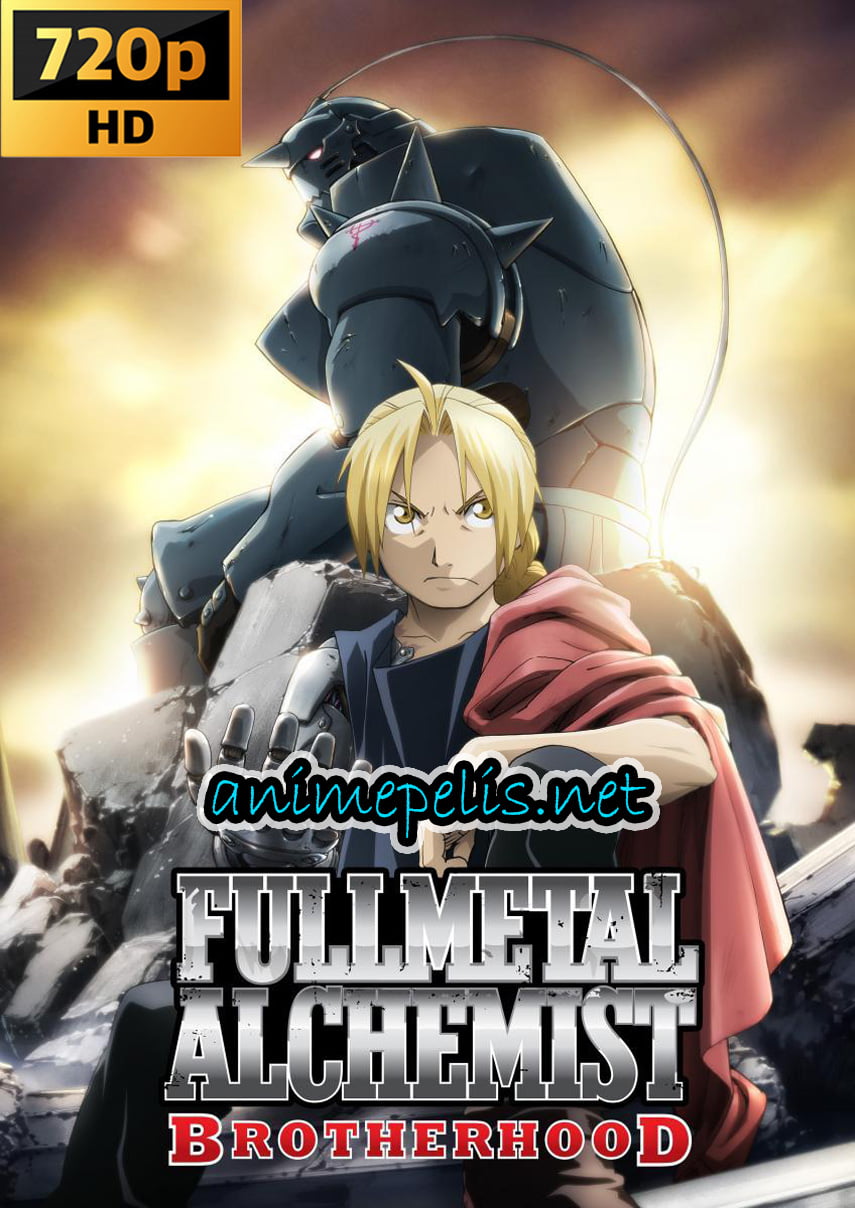 DESCARGA FULL METAL ALCHEMIST BROTHERHOOD (2009) [LATINO] [HD 720P] [MEDIAFIRE]