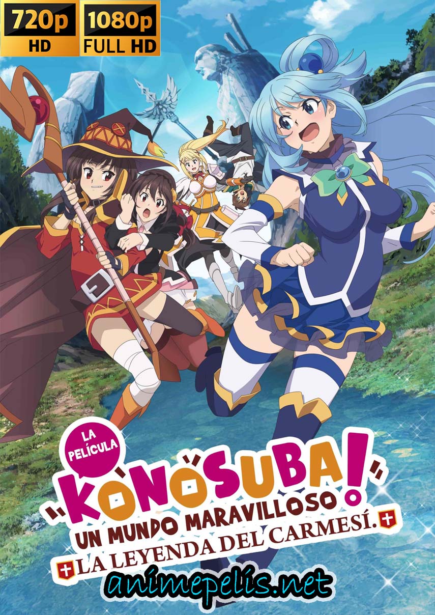 Descargar KONOSUBA: LA PELÍCULA. LA LEYENDA CARMESÍ (2019) [HD 720P] [MEDIAFIRE | UPTOBOX]