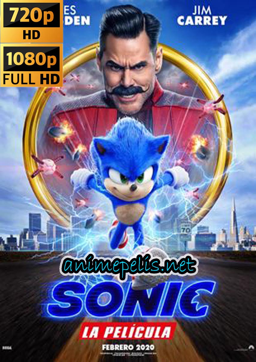 DESCARGAR SONIC: LA PELÍCULA (2020) [ESPAÑOL LATINO] [HD 720P | FULL HD 1080P] [MEDIAFIRE | FIRELOAD]