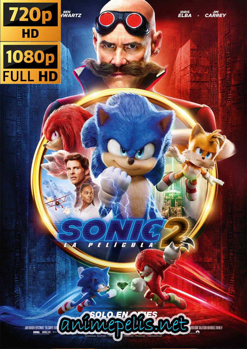 SONIC 2: LA PELICULA (2022) [ESPAÑOL LATINO] [HD 720P | FULL HD 1080P] [MEDIAFIRE | FIRELOAD]