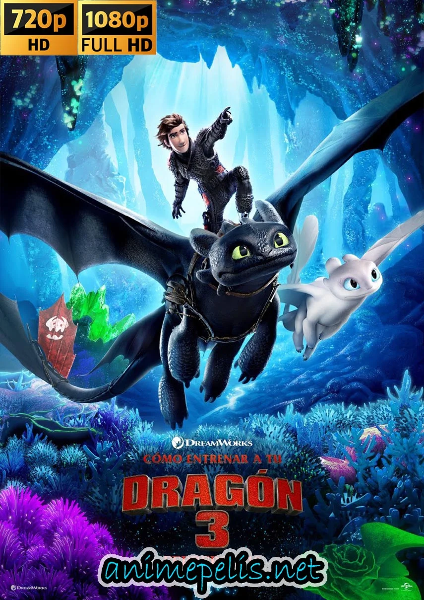 Descargar COMO ENTRENAR A TU DRAGON 3 (2019) [HD 720P] [MEDIAFIRE | FIRELOAD]