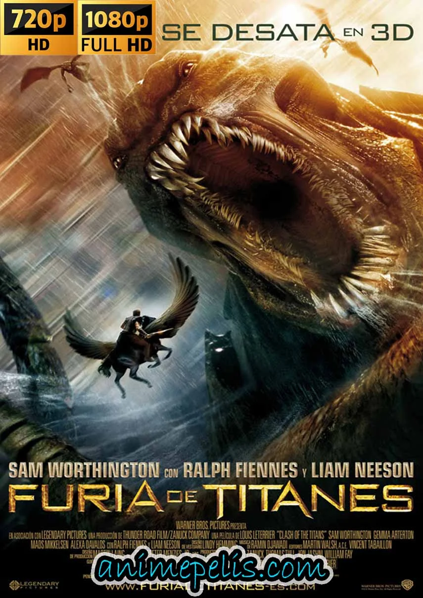 Descargar FURIA DE TITANES (2010) [HD 720P | FULL HD 1080P] [MEDIAFIRE | 1FICHIER]