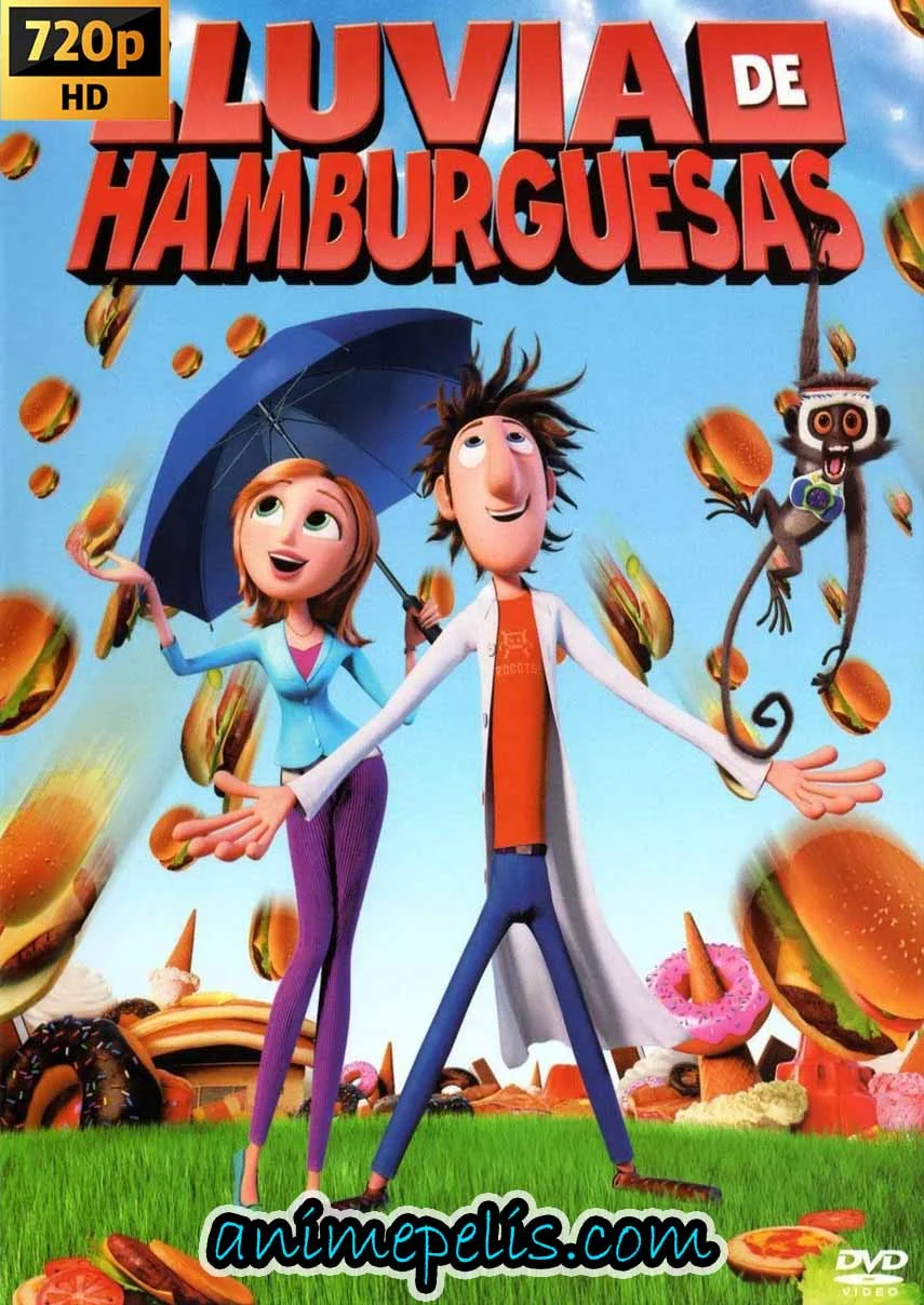 Descargar LLUVIA DE HAMBURGUESAS (2009) [HD 720P] [MEDIAFIRE | FIRELOAD]