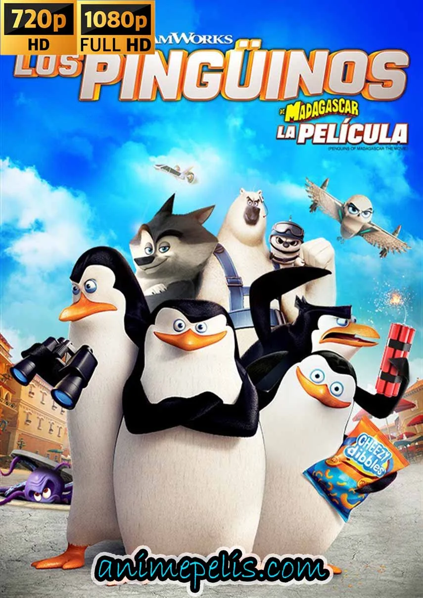 LOS PINGÜINOS DE MADAGASCAR (2014) [720P | 1080P] [MEDIAFIRE | MEGA | 1FICHIER]