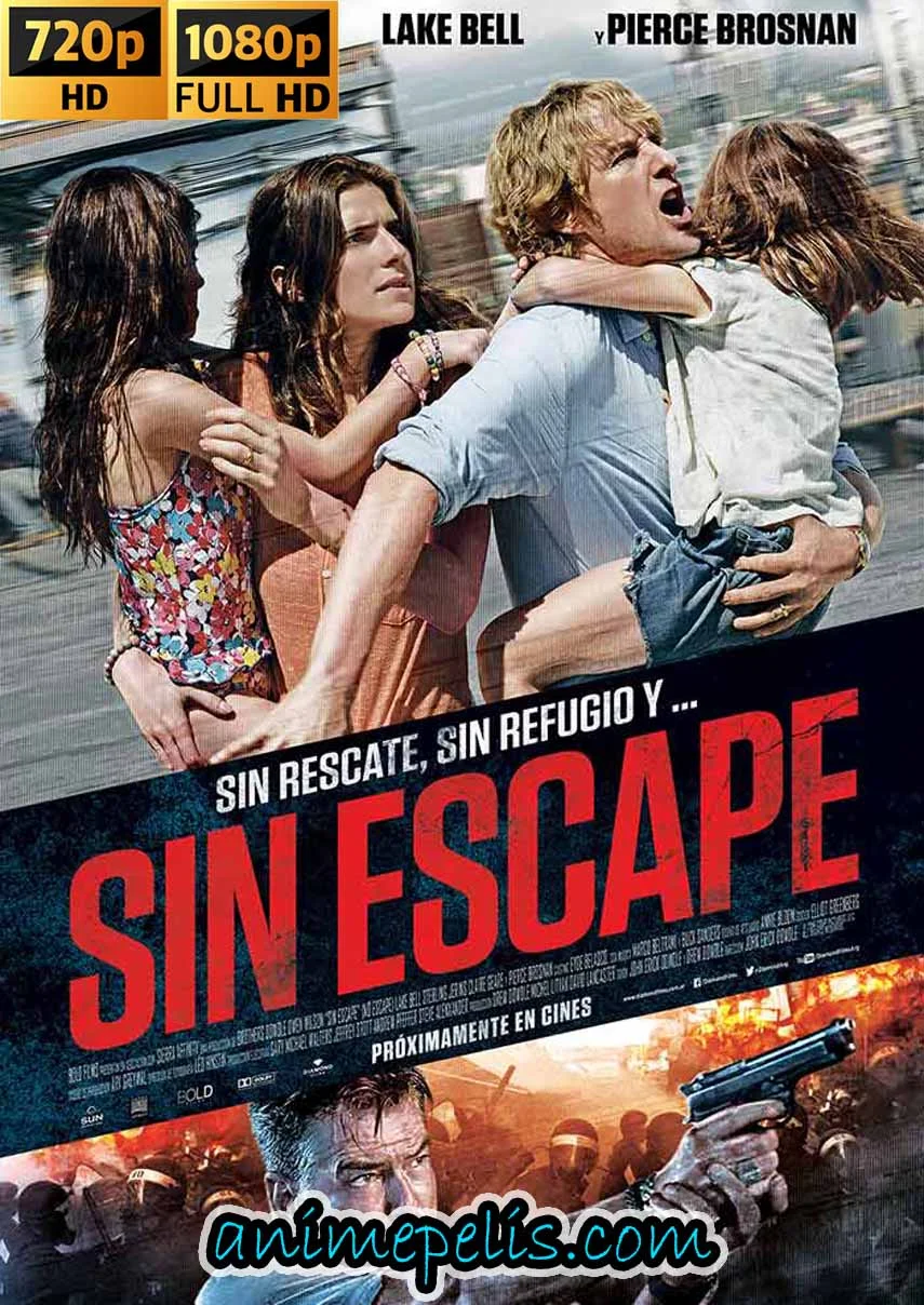 DESCARGAR SIN ESCAPE (2015) [720P | 1080P] [MEDIAFIRE | GOOGLE DRIVE]