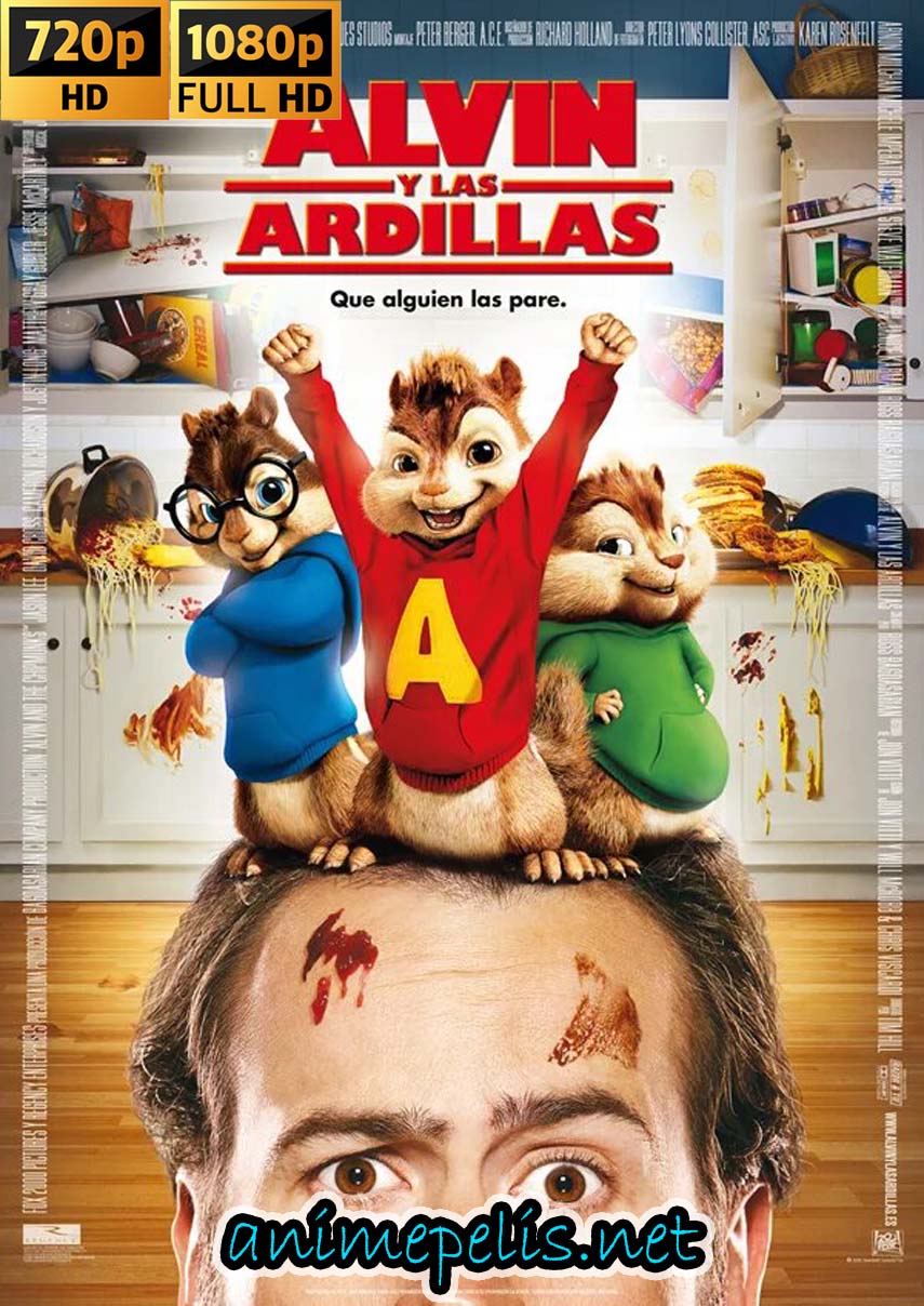 ALVIN Y LAS ARDILLAS (2007) [HD 720P] [MEDIAFIRE | MEGA | GOOGLE DRIVE]