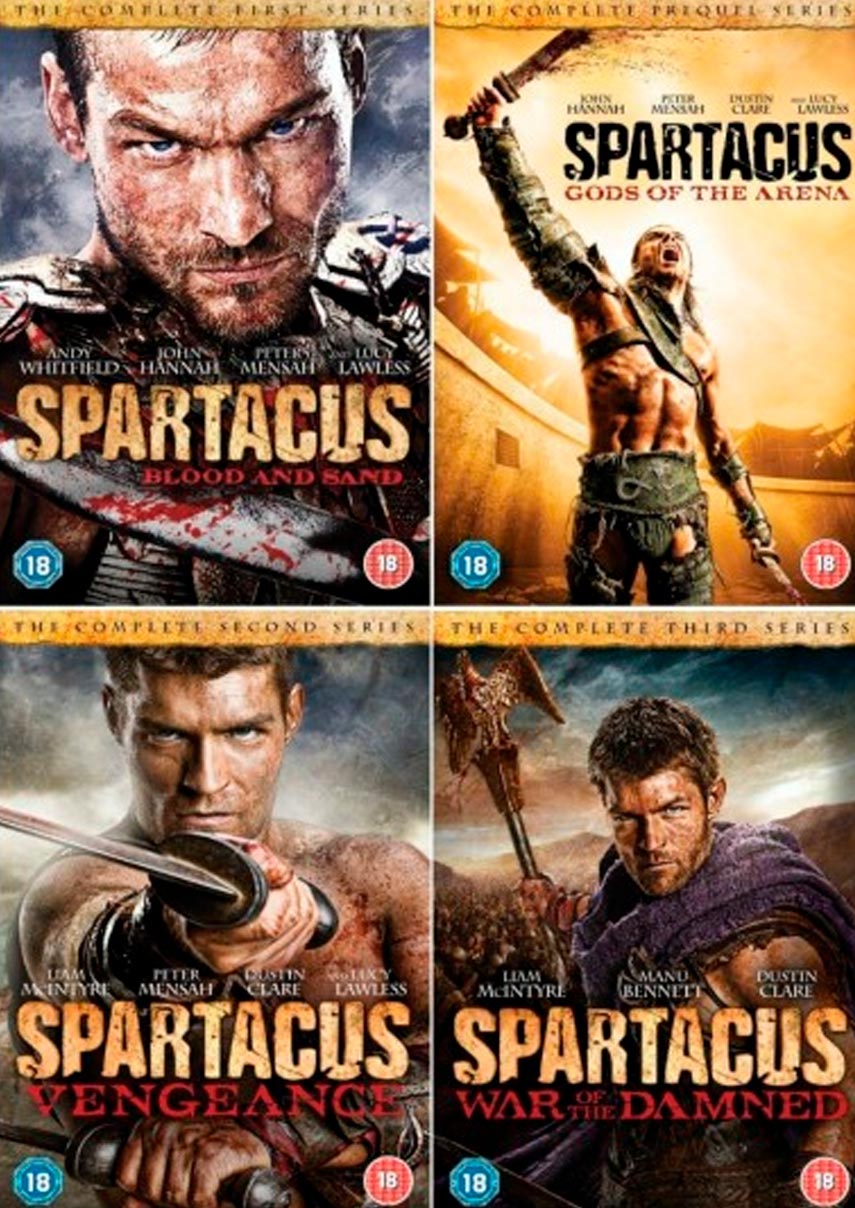 Descargar Spartacus [Temporadas 1-4] [1080p] [Mediafire]
