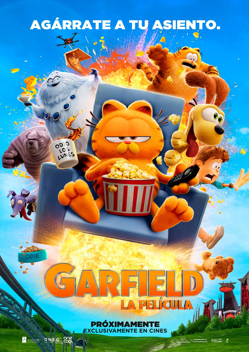 Descargar Garfield: Fuera de Casa (2024) [1080P] [Mediafire]