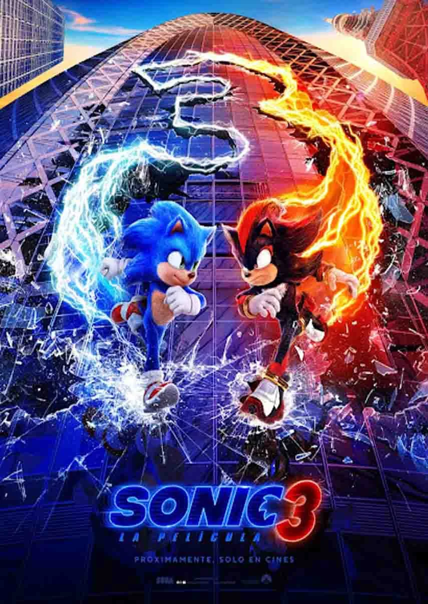 Descargar Sonic 3: La Película (2024) [HD-1080P] por [Mediafire]